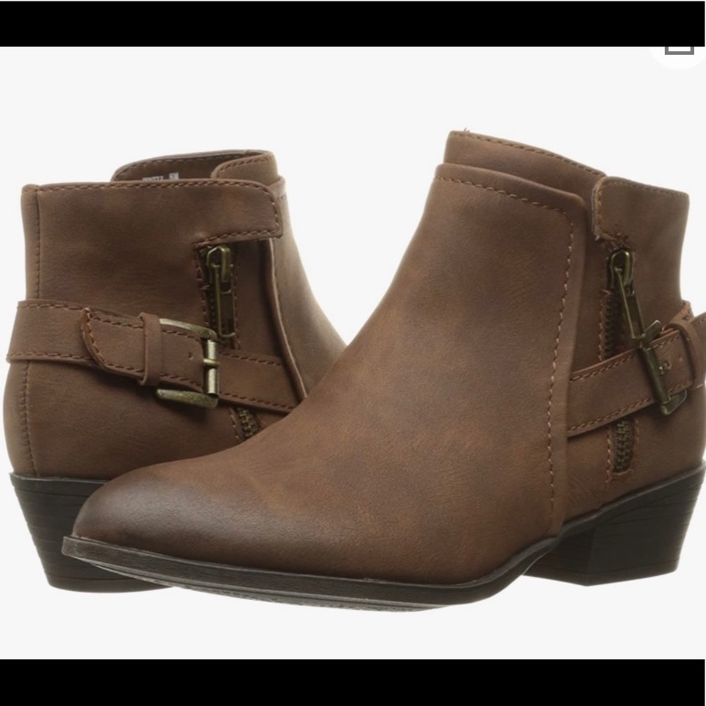 Steve Madden Girl Hunttz Ankle Bootie Buckle